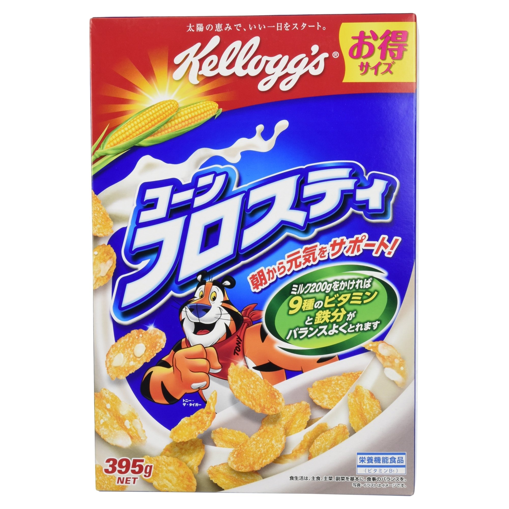 Amazon.co.jp: ケロッグ コーンフロスティ徳用箱 395g : 食品・飲料・お酒